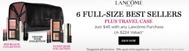Lancome 6 full size best seller lancome beauty box 2018 at Boscovs icangwp blog