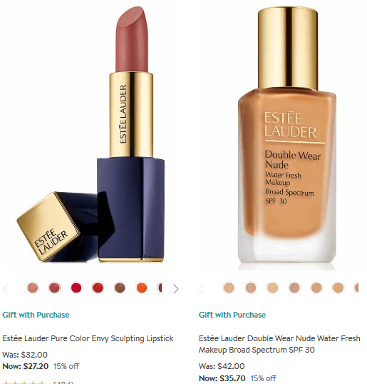 Beauty Sale 15 percent off at Nordstrom