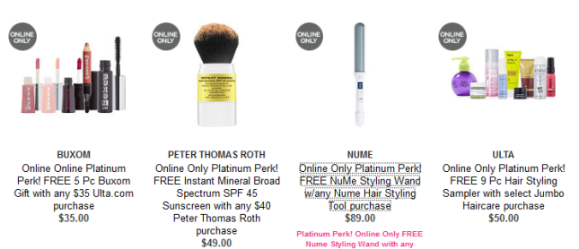 Gifts with Purchase Ulta Beauty