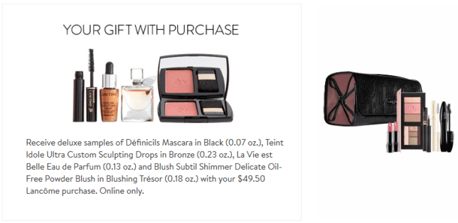 Lancôme Makeup Skincare Fragrance Gift with Purchase Nordstrom