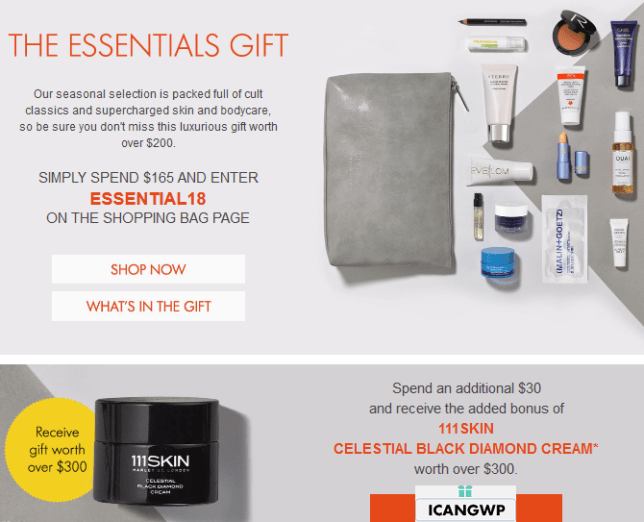 space nk The Essentials Gift worth over 200 see more at icangwp blog