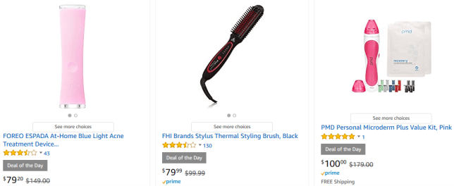 Amazon.com Luxury Beauty Appliances Haircare Deals Beauty Personal Care icangwp