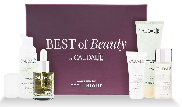 Feelunique caudalie beauty box Makeup Skincare Haircare Fragrance
