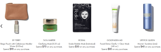Space NK free sample Apothecary Offers and Gifts with Purchase icangwp blog may 2018