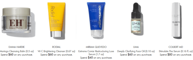 Space NK Gifts with Purchase may 2018 icangwp blog