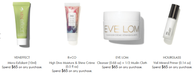 Space NK gwp may 2018 Offers and Gifts with Purchase icangwp blog