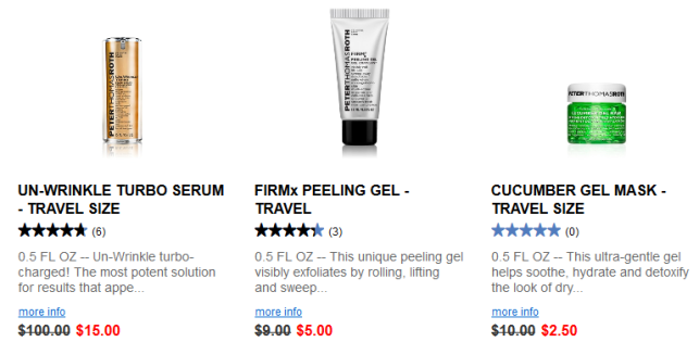 Travel Sizes sale Peter Thomas Roth icangwp blog may 2018