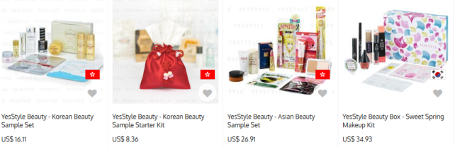YesStyle beauty box icangwp