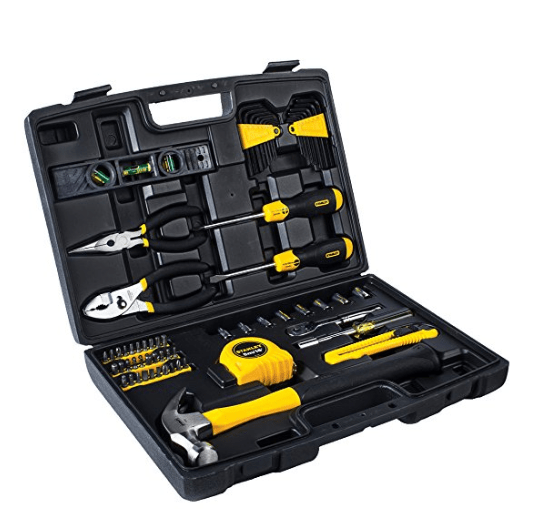 Amazon.com Stanley 94 248 65 Piece Homeowner s Tool Kit Home Improvement