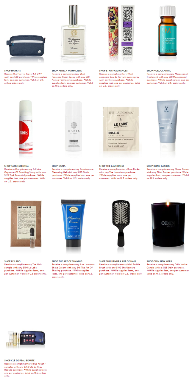 Barneys New York Gift with Purchase icangwp blog june 2018