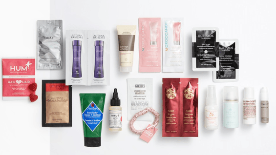 Nordstrom 15pc haircare sample bag w 55 icangwp blog june 2018