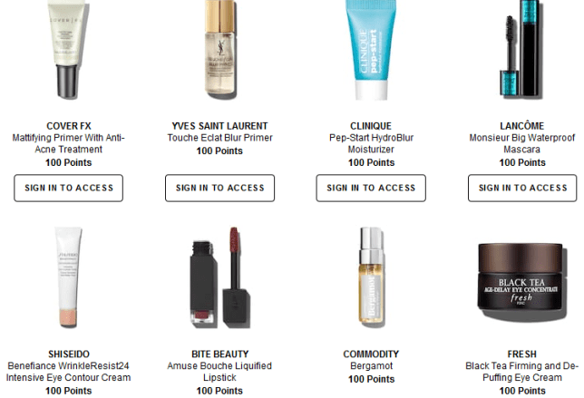Rewards Bazaar Sephora june 2018 icangwp blog