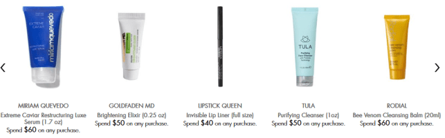 Space NK sale and Gifts with Purchase icangwp blog