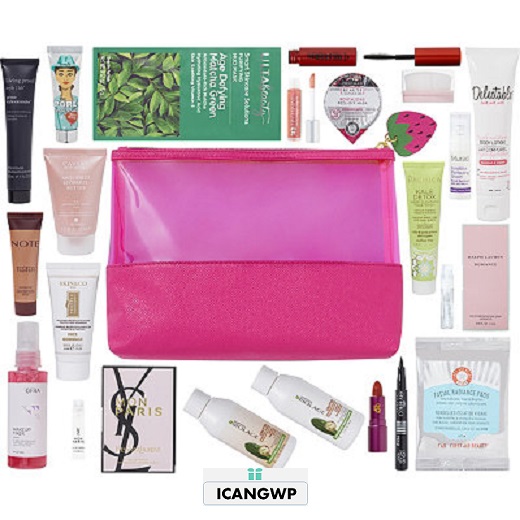 21 Pc Beauty Bag with any 75 purchase icangwp blog july 2018 strawberry