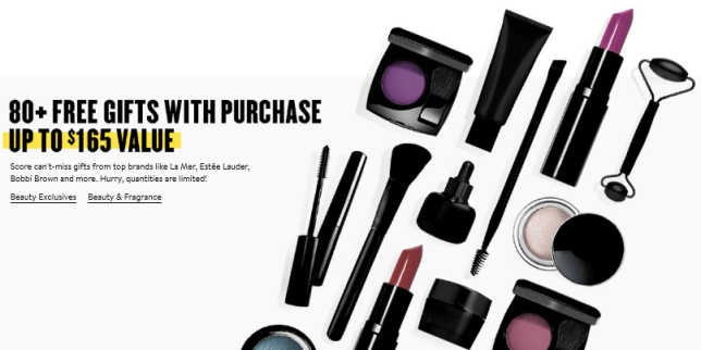 Gift with Purchase Nordstrom 80 icangwp blog july 2018