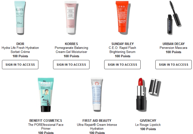 july 2018 Rewards Bazaar Sephora icangwp beauty blog