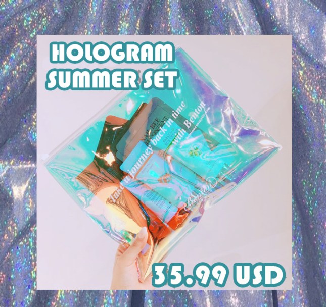 style korean hologram set icangwp blog
