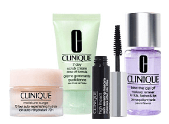 Clinique Beauty Break FREE 4 Pc Clinique Gift with any 50 online purchase Ulta Beauty icangwp blog