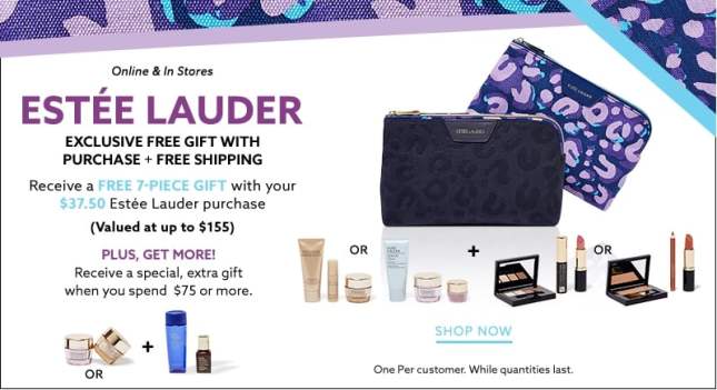 estee lauder gift with purchase at Lord and Taylor August 2018 icangwp blog your gift with purchase blog