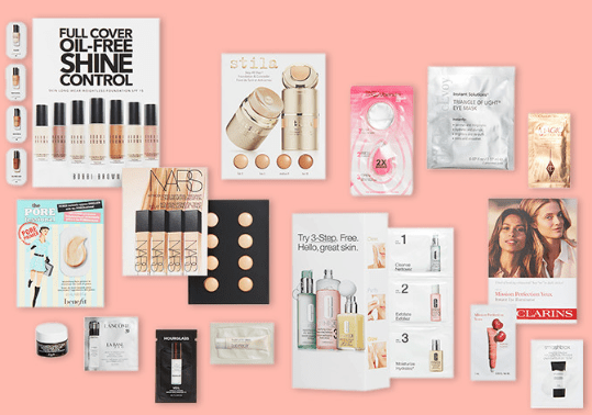 Nordstrom free sample 14pc w any foundation purchase