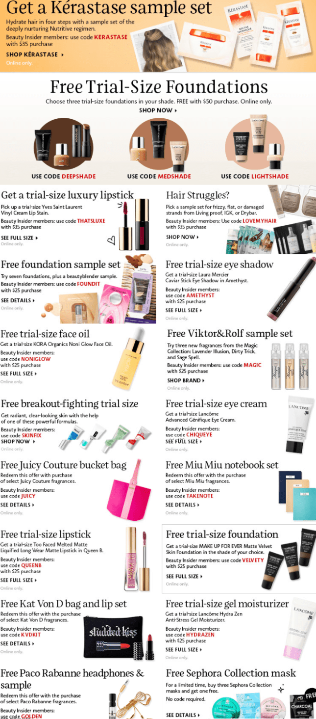 Sephora Coupons aug 2018 icangwp blog Promo Codes Coupon Codes Sephora