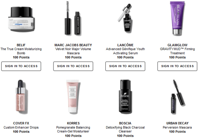 sephora Rewards Bazaar aug 2018 icangwp beauty blog