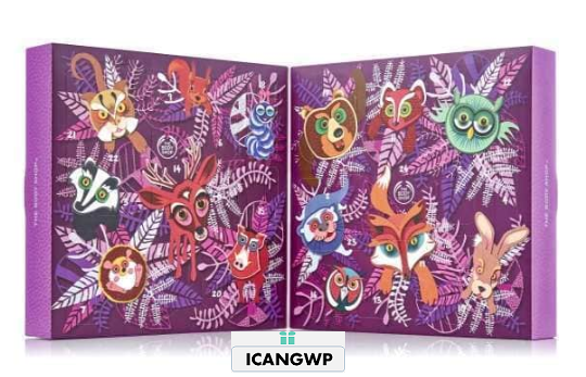 24 Days Of The Enchanted Advent Calendar The Body Shop icangwp blog 2018 sept