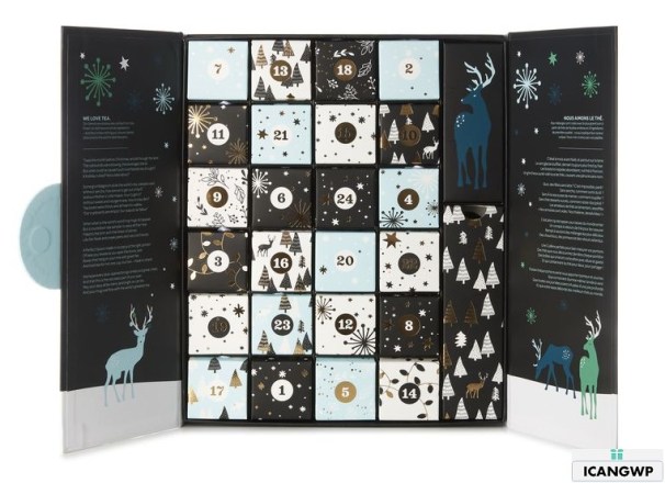 davids tea 24 days of tea davids tea advent calendar 2018 icangwp blog