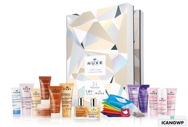 nuxe advent-calendars 2018 beauty advent calenar 2018 icangwp beauty blog