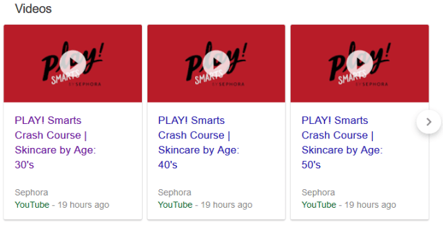 PLAY Smarts Skincare by Age 30 s Google Search