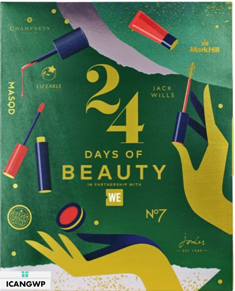 WE Calendar 24 Days of Beauty Boots beauty advent calendar 2018 icangwp blog