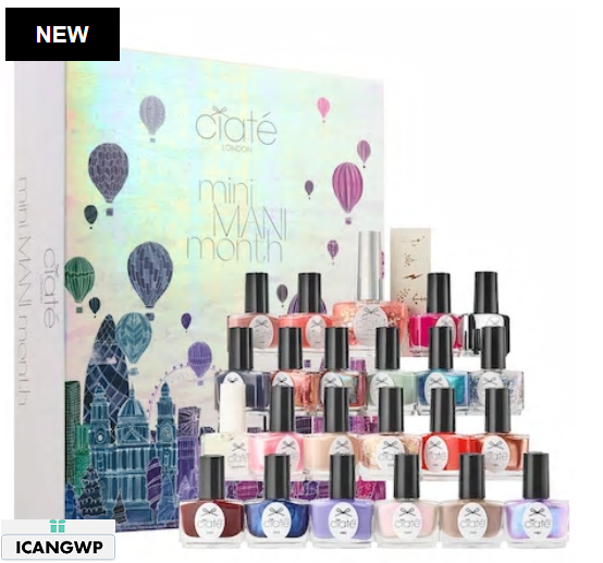 ciate mini mani month ciate beauty advent calendar 2018 icangwp blog