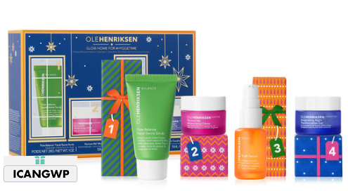 GLOW HOME FOR HYGGETIME 4 PC SKINCARE ADVENT CALENDAR ole henriksen advent calendar 2018 icangwp blog
