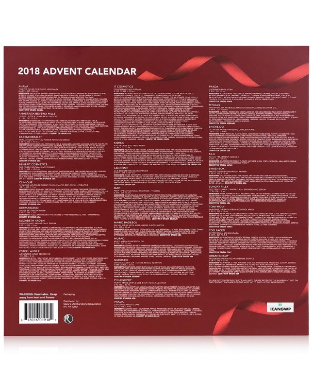 macys beauty advent calendar 2018 icangwp blog