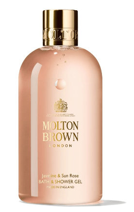 Molton Brown Jasmine Sun Rose Bath Shower Gel bluemercury icangwp blog