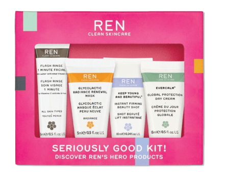 Seriously Good Sample Kit Ren Clean Skincare – REN Clean Skincare icangwp blog exclusive