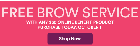 ulta free brow service with 50 purchase icangwp blog