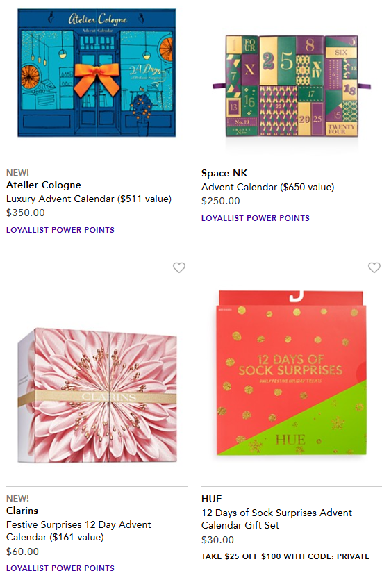 Advent Bloomingdale s