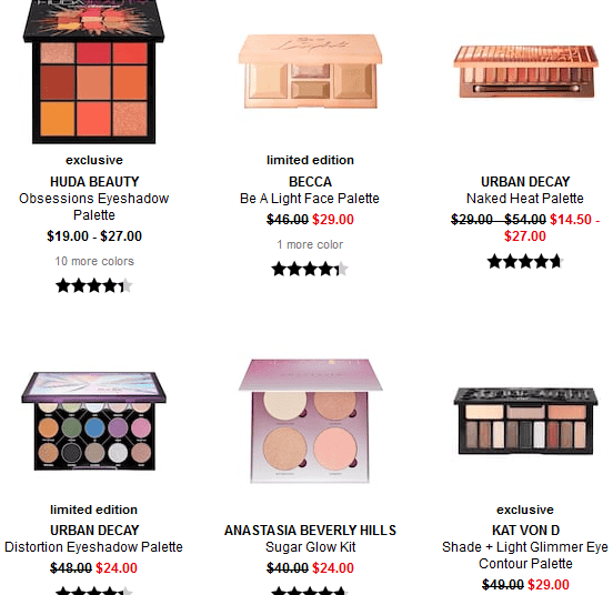 Beauty Sale Sephora bf p