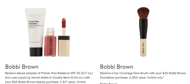 bobbi brown Gift with Purchase Nordstrom