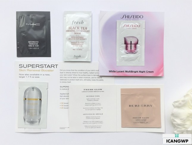 my nordstrom 5 assorted samples gift with purchase icangwp beauty blog