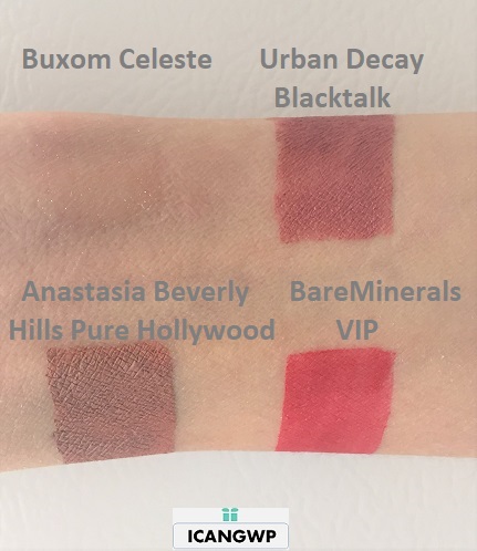 ulta lustious lips and lashes swatches icangwp blog