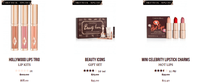 Up To 40 Off Black Friday 2018 Beauty Deals Makeup Skincare Charlotte Tilbury