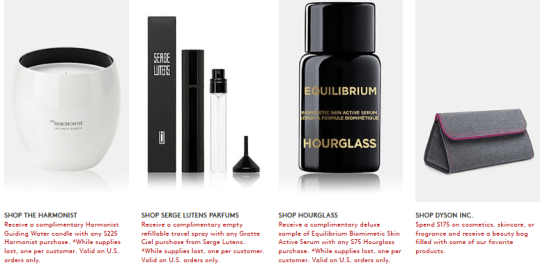 Gift with Purchase Barneys New York icangwp beauty blog 2