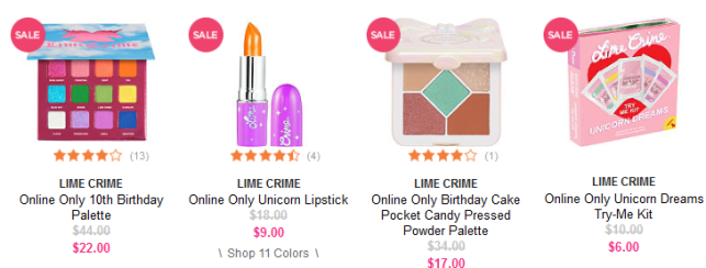 Lime Crime Ulta Beauty