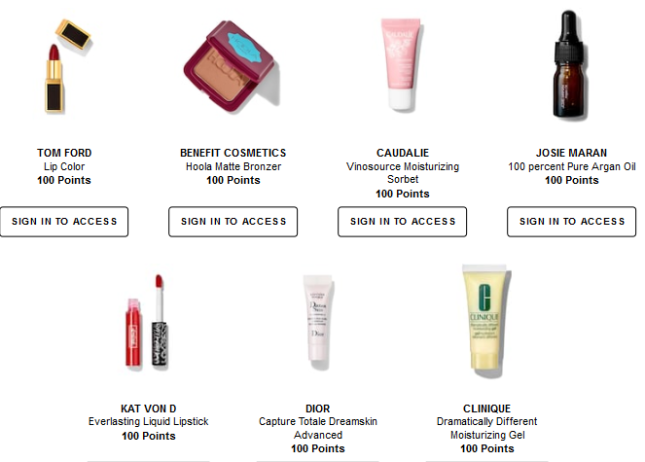 Welcome to the Beauty Insider Rewards Bazaar Sephora canada