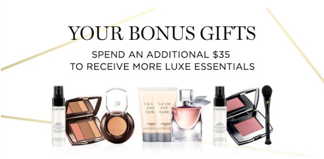 lancome step up gift