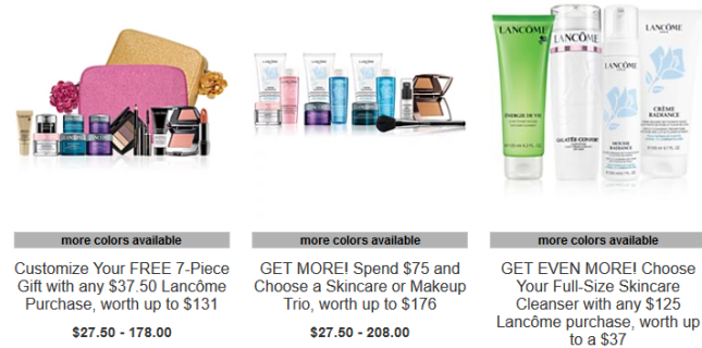Lancôme Beauty Gift With Purchase Macy s