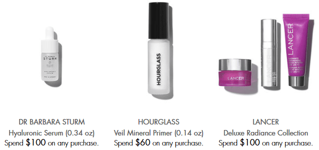 Space NK Apothecary barbara sturm Gifts with Purchase