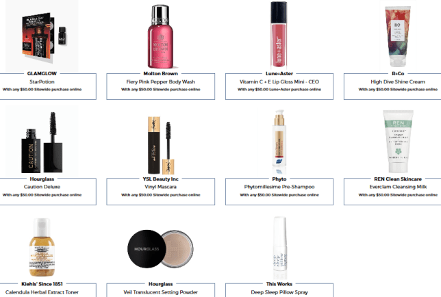 Beauty Treats on Us bluemercury march 2019 icangwp blog